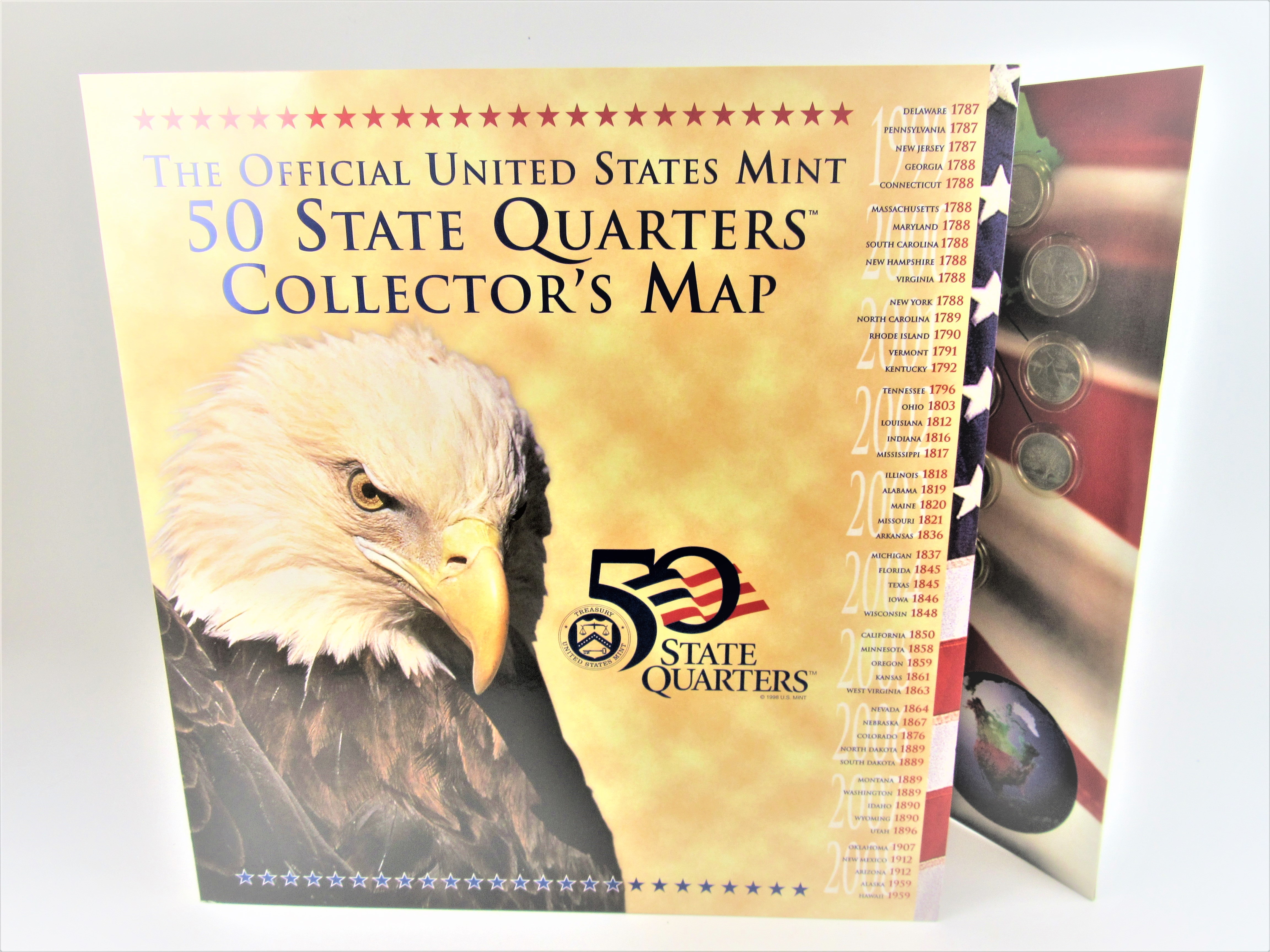 State Quarter Map Collector's Map *Complete (093) | Property Room