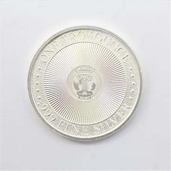 1 Oz. Fine Silver High Relief Round - The Mermaid - Intaglio Mint