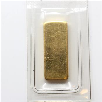 10g 99.99% Fine Gold Degussa Feingold Bar (E9)