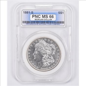 1881-S Silver Dollar