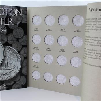 1948 - 1964 Washington Quarter Collection Trifold Coin Folder (2689)