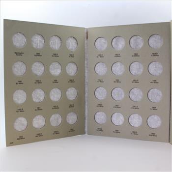 1948 - 1964 Washington Quarter Collection Trifold Coin Folder (2689)