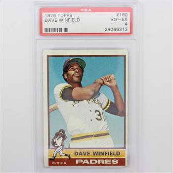 1976 Topps Dave Winfield Padres PSA VG - EX 4 24066313