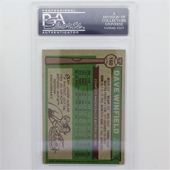 1976 Topps Dave Winfield Padres PSA VG - EX 4 24066313