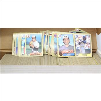 1987 Topps Baseball Card Set (Incomplete)