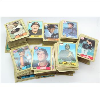 1987 Topps Baseball Card Set (Incomplete)