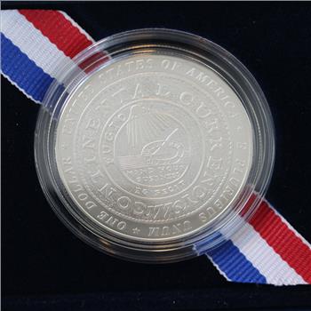 2006 Unc. Silver Dollar - Benjamin Franklin 