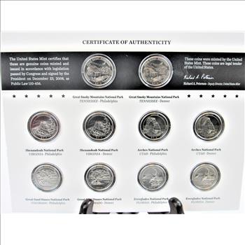 2014 America the Beautiful Quarters Uncirculated  Coin Set