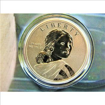 2016 $1 Native American Code Talkers Coin & Currency Set