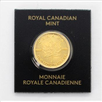 2020 1g 9999 Fine Gold Royal Canadian Mint Maple Leaf