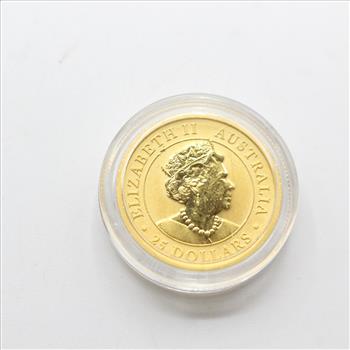 2021 1/4 OZ Gold Australian Nugget  Kangaroo (A25)