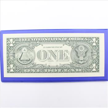 Black Eagle Commemorative $1 Bank Note with Enhanced Images