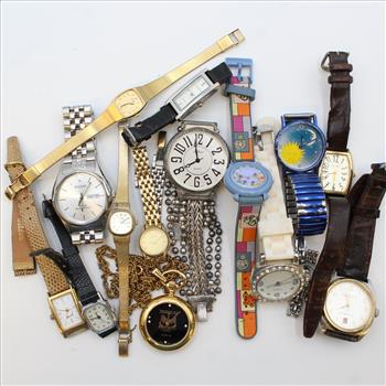 Lot of as-is Watches for Use, Repair or Parts (103) | Property Room