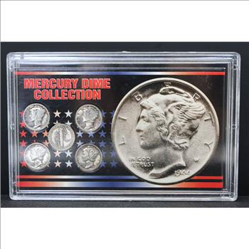 Mercury Dime Collection Minted Coin Set