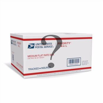 Mystery box - MEDIUM Flat Rate USPS Box Filled with Miscellaneous Collectibles, Antiques & Vintage Items
