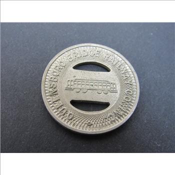 New York City Subway Token Double Cutout Cutout 1950s-1970s