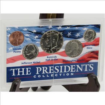 The President's Collection 5pc Coin Set