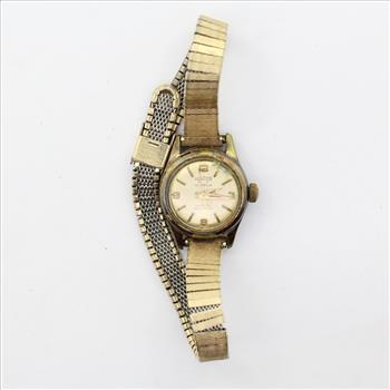 Vintage Hilton 17 Jewels 10K Gold Filled Automatic Wrist Watch