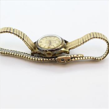 Vintage Hilton 17 Jewels 10K Gold Filled Automatic Wrist Watch