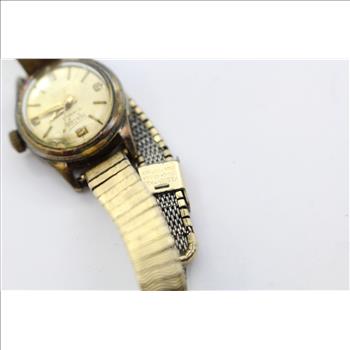 Vintage Hilton 17 Jewels 10K Gold Filled Automatic Wrist Watch