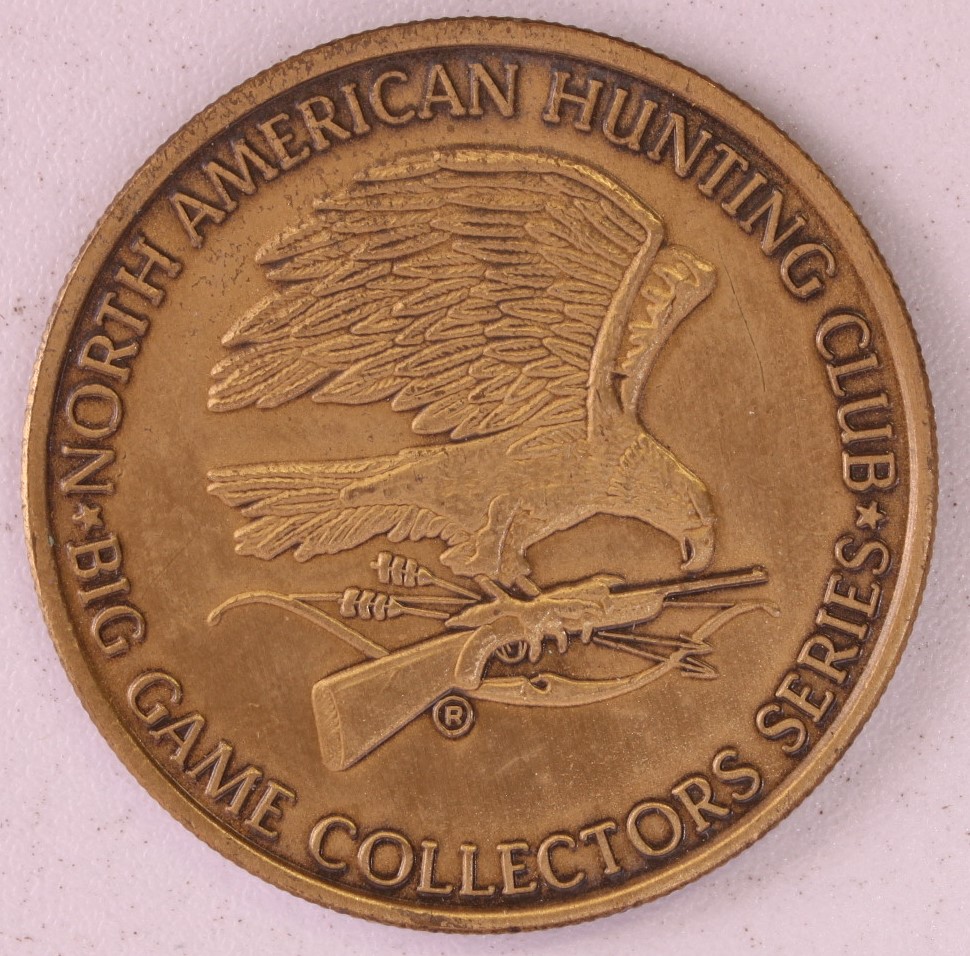 North American Hunting Club Big Game Collectors Series Moose Bronze