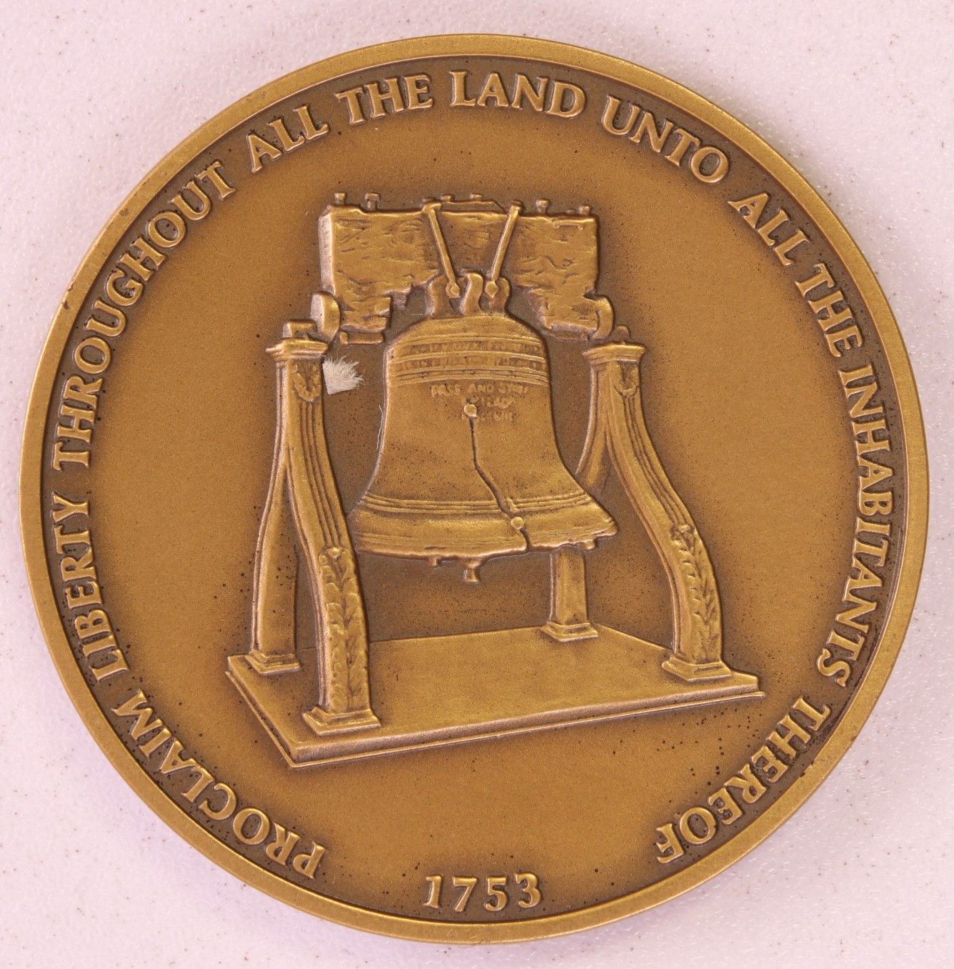 Medallic Art Co. Bronze Washington Liberty Bell Solid Bronze