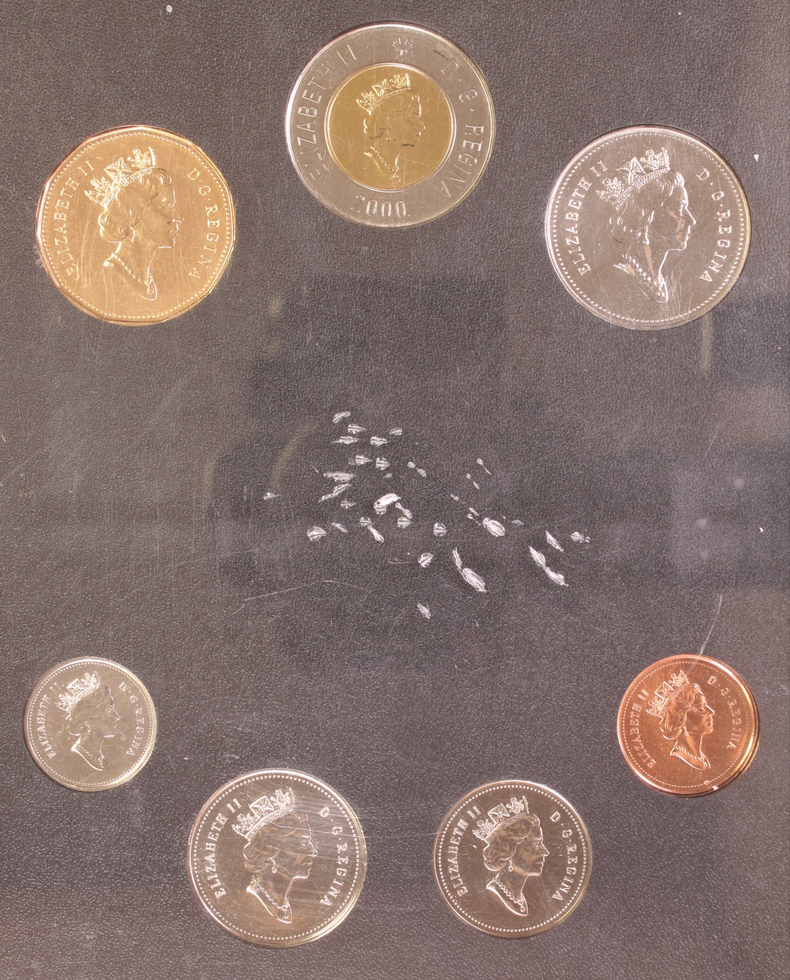 2000 Royal Canadian Mint Uncirculated Coin Set Property Room