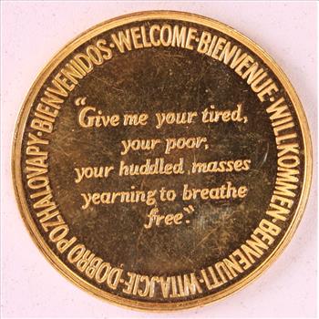 Statue of Liberty Ellis Island Token