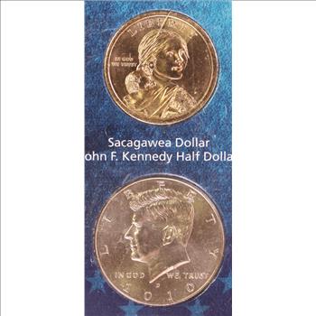 2010 US Lost Coins Never Released for Circulation Two Coin Set