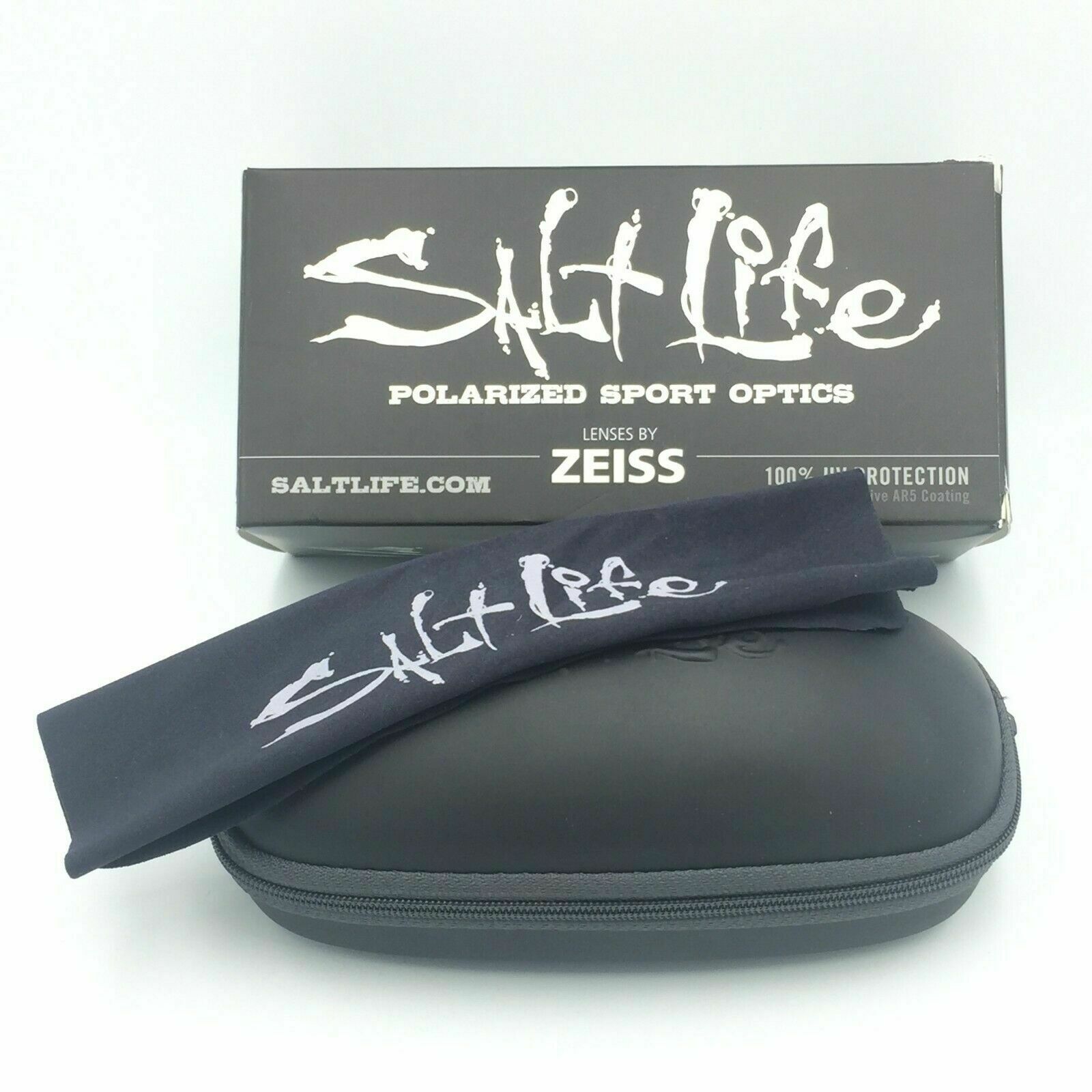 Salt Life "Bal Harbour" Polarized Sport Sunglasses (Sangria Stripe