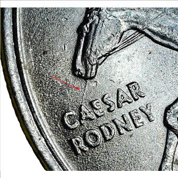 1999-P Spitting Horse & Broadstrike Mint Errors - Delaware State Quarter