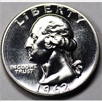 1962 Proof Silver Washington Quarter