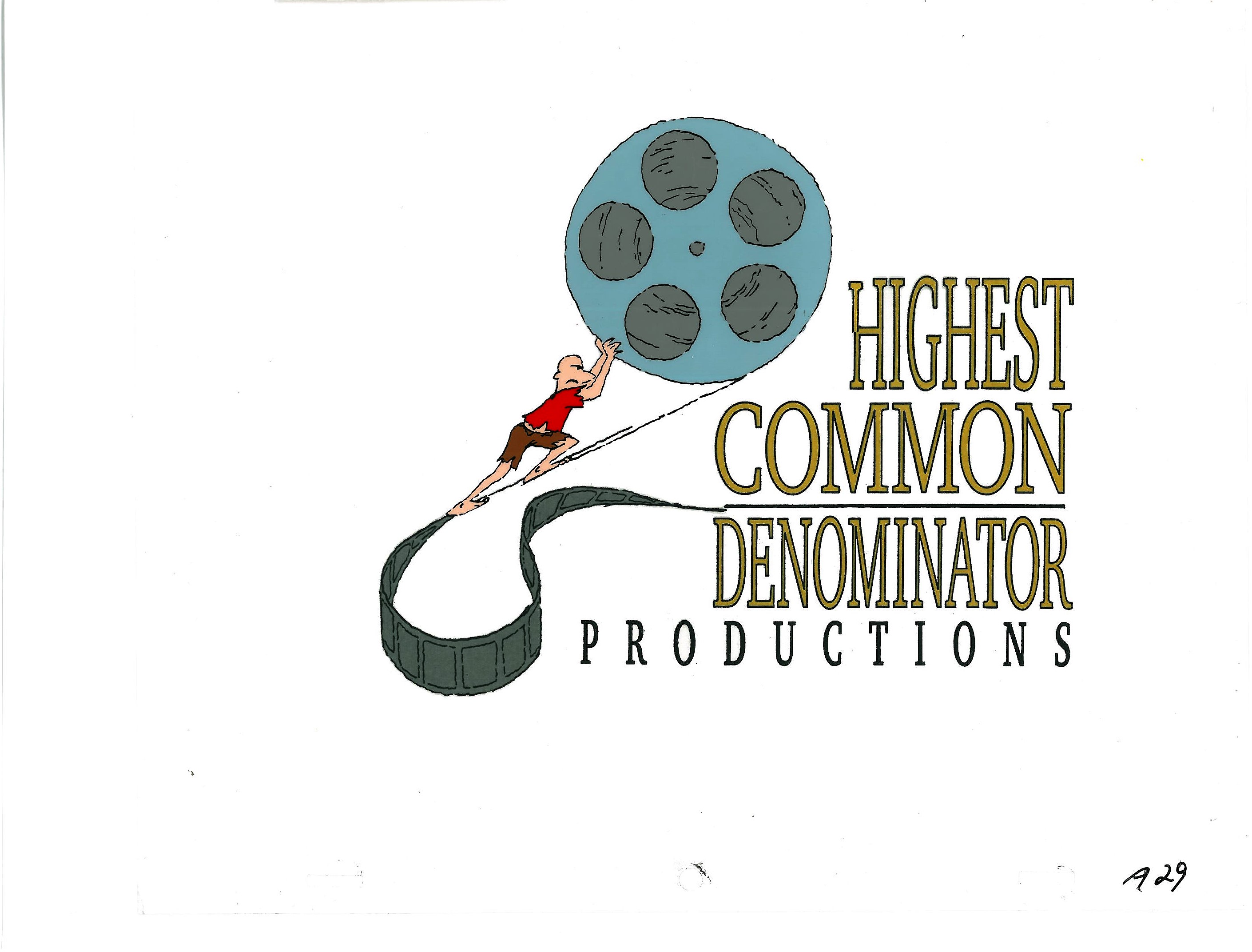 Warner Bros. 1993 Highest Common Denominator Original Production Cel
