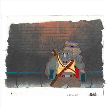 Rocksteady and Bebop of (TMNT) Turtles- Original Production Cel