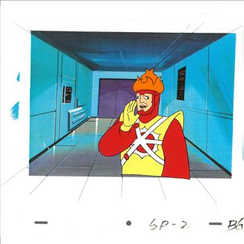  Super Friends - Original Production Cel - Firestorm