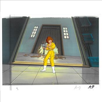 April of (TMNT) Turtles - Original Production Cel