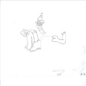 Becker Beer - 3 Original Production Drawings