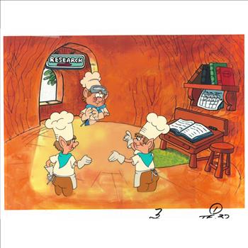 Keebler Elves - Original Production Cels and Drawing