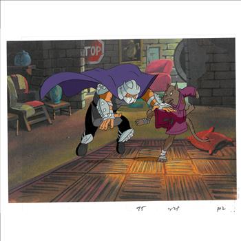 Shredder & Splinter of (TMNT) Turtles- Original Production Cel
