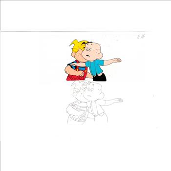Dennis the Menace Original Production Cel/Drawing