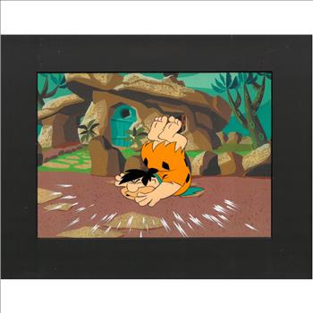 Flintstones - Fred Flintstone Original Production Cel/Drawing