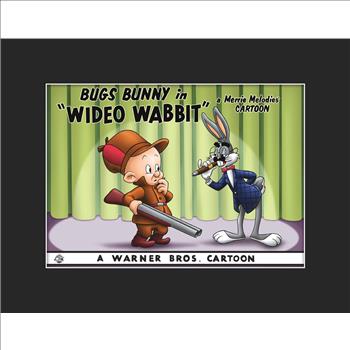  Wideo Wabbit - Bugs & Elmer - LE Lithograph