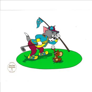 Tom & Jerry - Hole in One Sericel