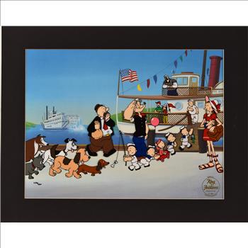 Popeye and Gang - Tallstacks Sericel-Matted