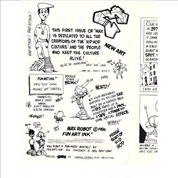 1986 Fun Art Ink:  Rappin' Max Robot #1, Signed, CBCS Graded