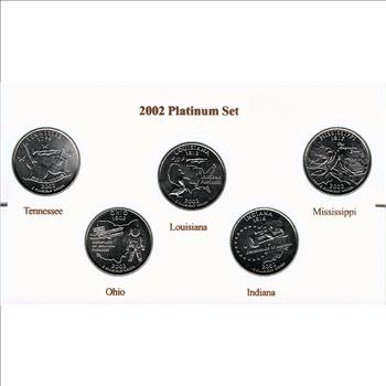 2002 Platinum Edition State Quarter Collection