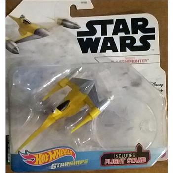 HotWheels Star Wars Starships Series:  N-1 Naboo Starfighter, Unopened Original Package