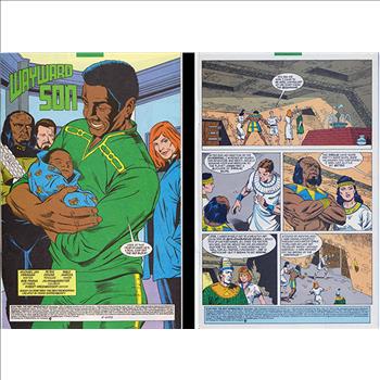 1991 DC Comics:  Star Trek TNG #25 & #26