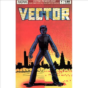 1986 NOW Comics: Vector #1 (One of the first computer-generated comics!)