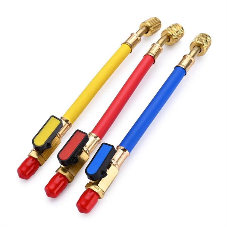 3Pc Ball Valves R410A Set For Refrigeration HVAC